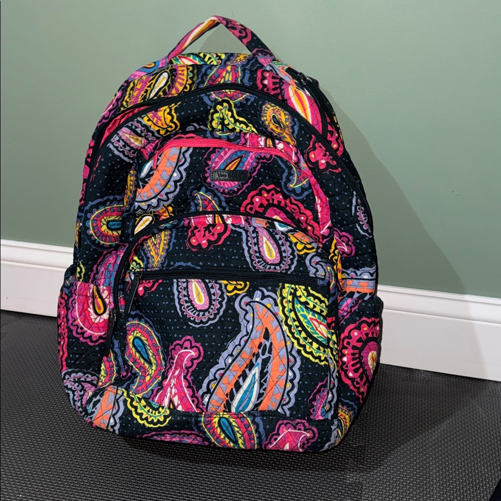 Vera Bradley Essential Backpack | Twilight Paisley - Picture 3 of 8